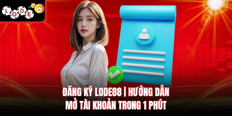 Đăng Ký Lode88 | Hướng Dẫn Mở Tài Khoản Trong 1 Phút