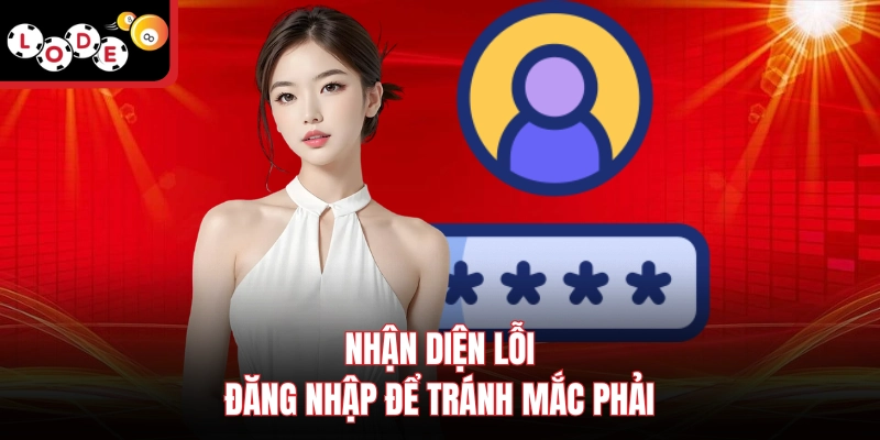 Nhận diện lỗi đăng nhập để tránh mắc phải