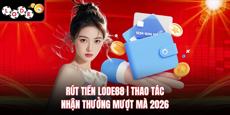 Rút Tiền Lode88 | Thao Tác Nhận Thưởng Mượt Mà 2026